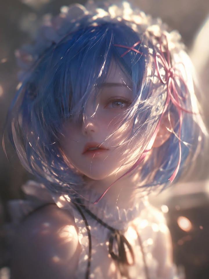 Frieren Ethereal Anime Portrait