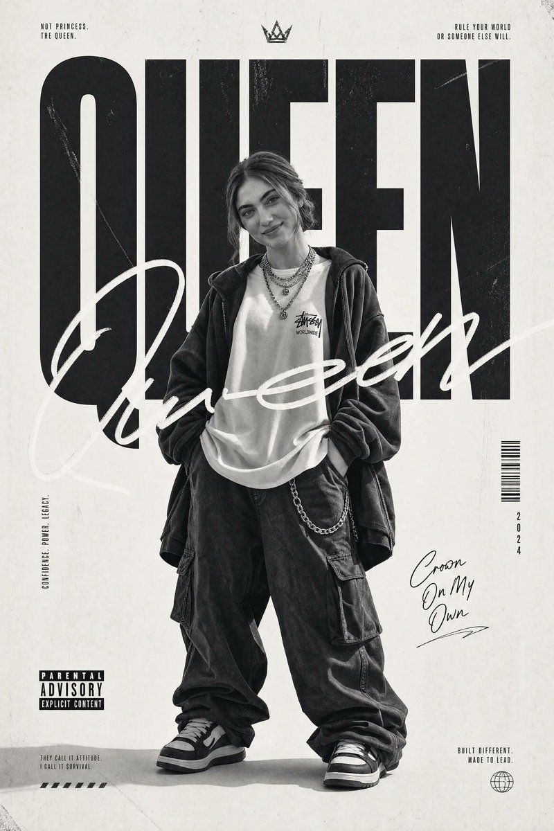 Monochrome Streetwear Editorial