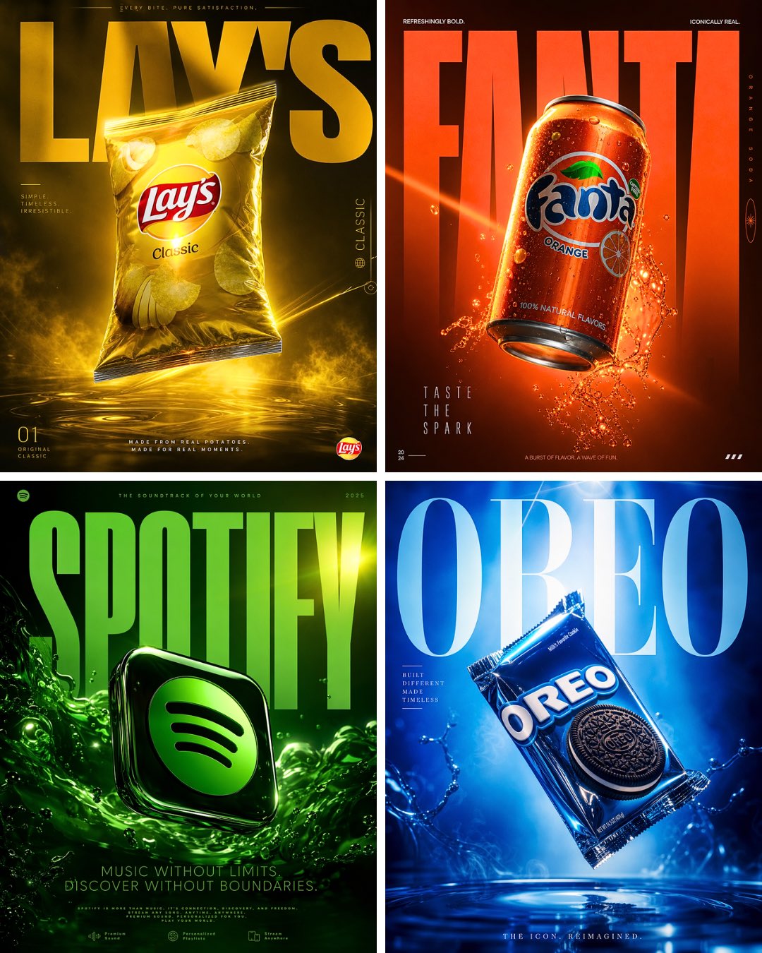 Luxury Brand Ad Campaign Poster