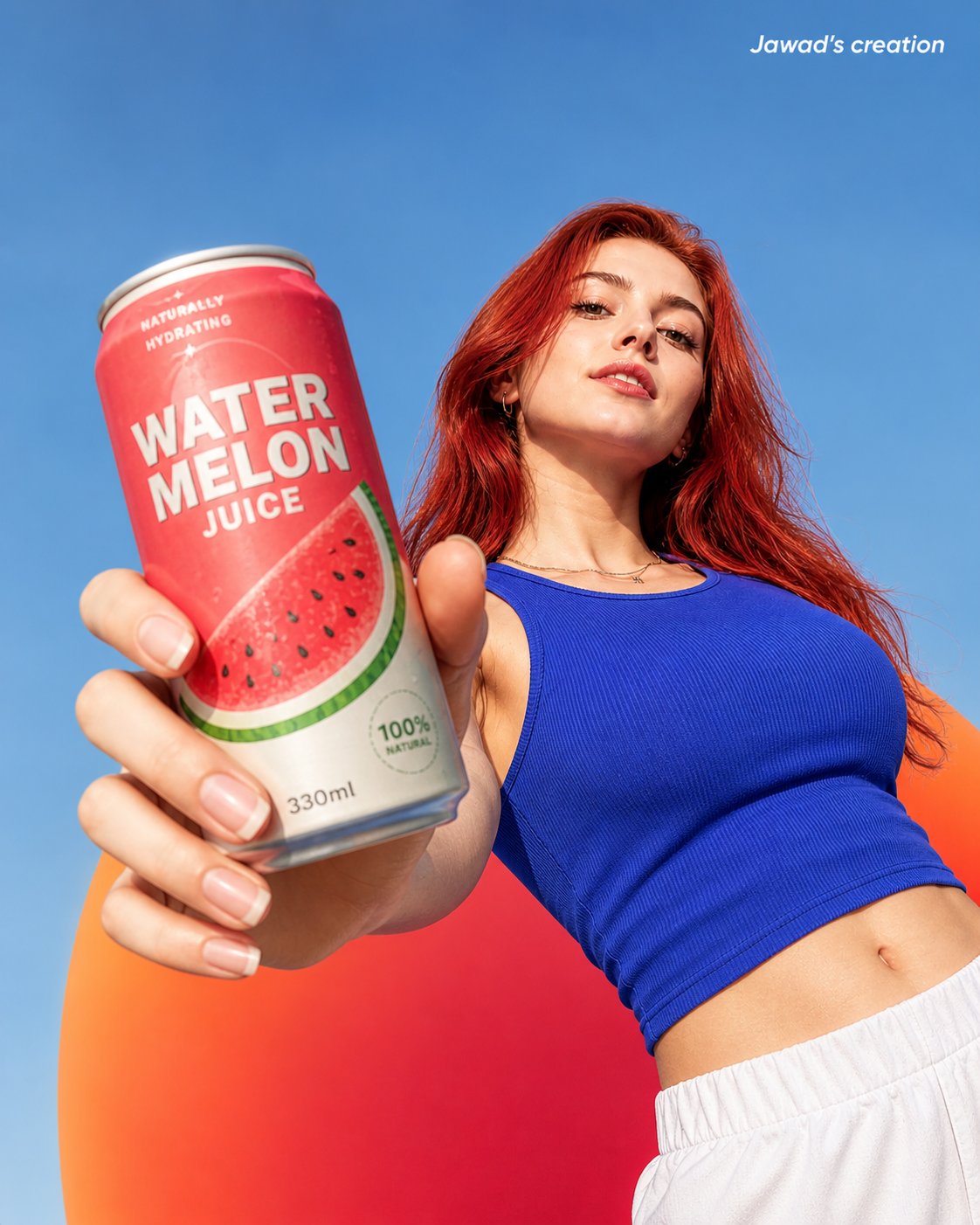 Product Photography Juice Ad